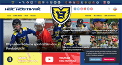 Desktop Screenshot of hbchostivar.cz